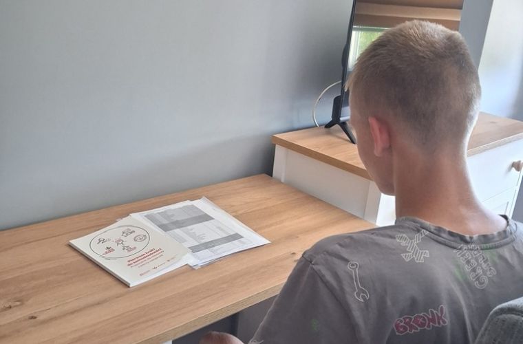 Link do artykułu - Pierwszy lokator w nowym mieszkaniu treningowym