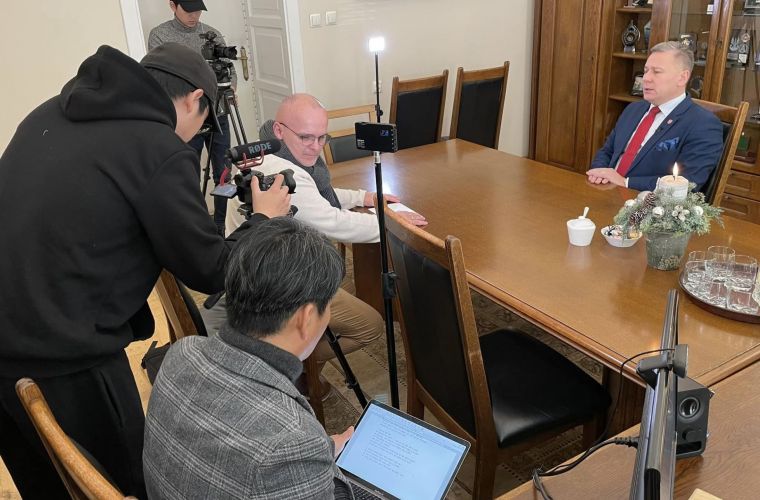 Link do artykułu - O Koninie w koreańskiej telewizji