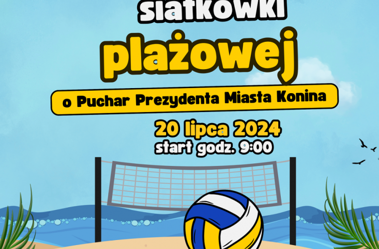 Link do artykułu - Drugi otwarty turniej siatkówki plażowej o puchar Prezydenta Miasta Konina