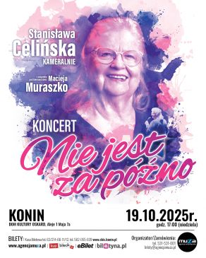 Jubileuszowy koncert Stanisławy Celińskiej w Koninie!