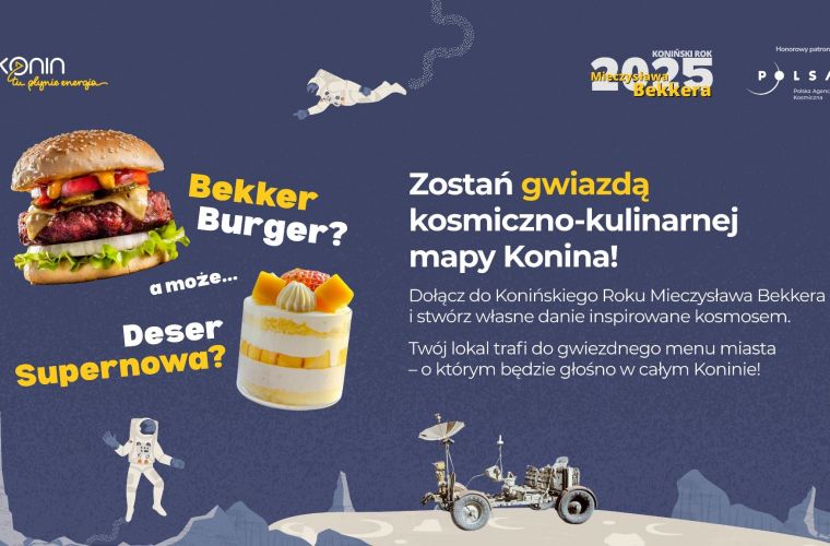 Link do artykułu -  Konin tworzy kosmiczne menu