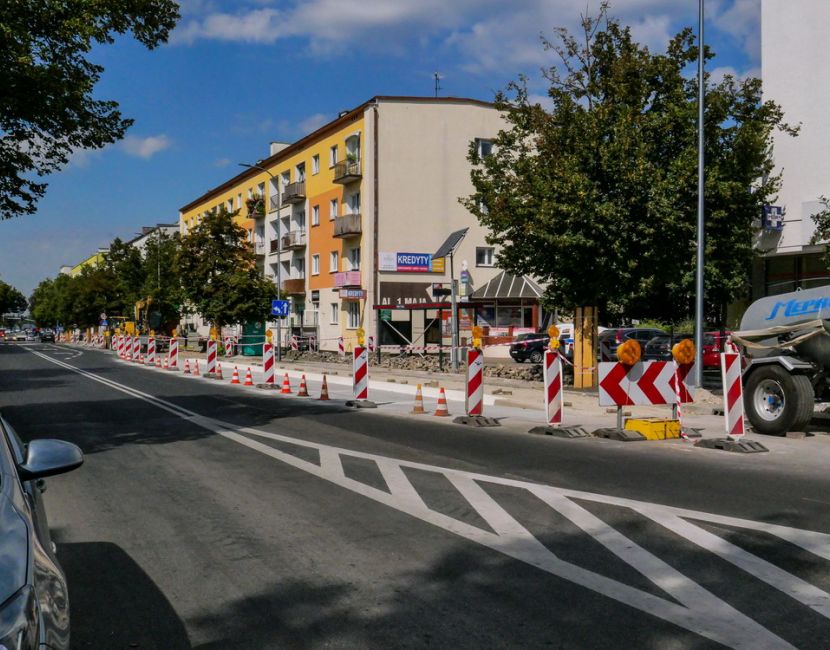 Link do artykułu - Duże zmiany na Alejach 1 Maja