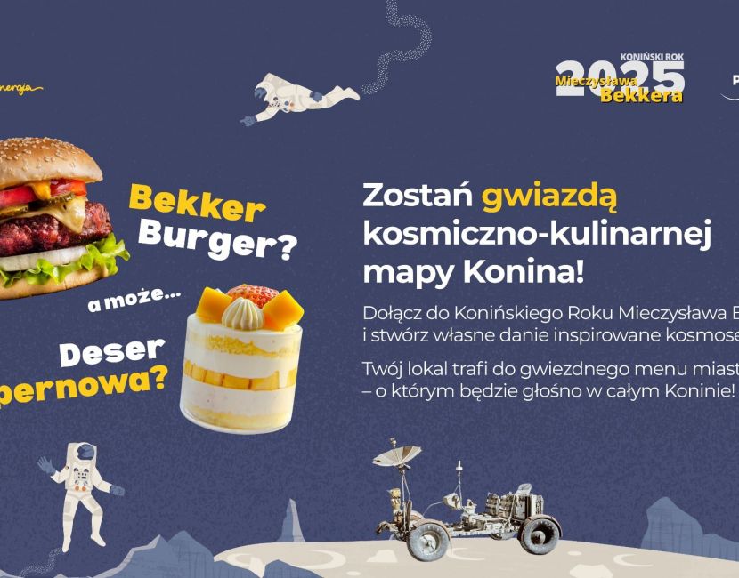 Link do artykułu -  Konin tworzy kosmiczne menu