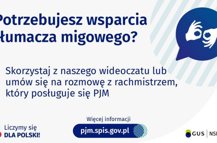 Link do artykułu - Polski Język Migowy na stronie Narodowego Spisu Powszechnego