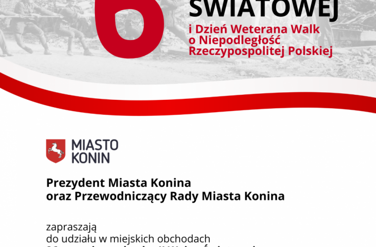Link do artykułu - Obchody 86. rocznicy wybuchu II Wojny Światowej oraz Dnia Weterana Walk o Niepodległość RP