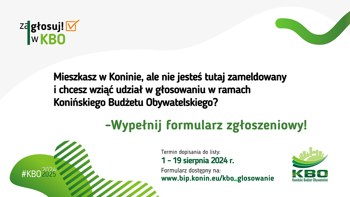 Link do artykułu - KBO 2025: możliwość dopisania do listy wyborców