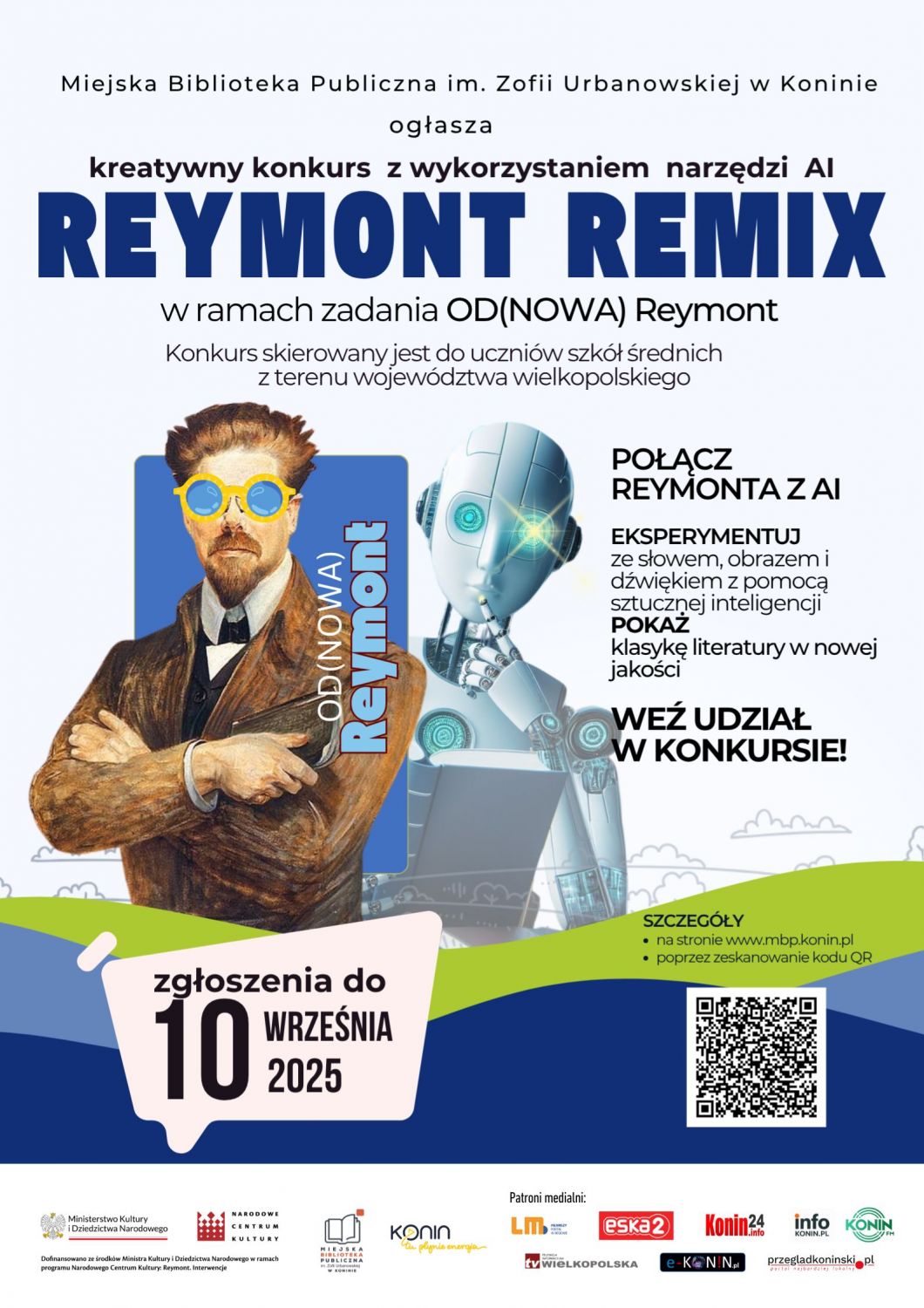 REYMONT REMIX – MBP w Koninie zaprasza do udziału w konkursie
