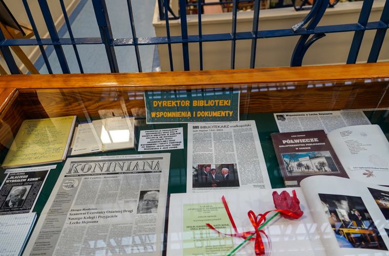 Na zdjęciu widzimy fragment wystawy Lecha Hejmana