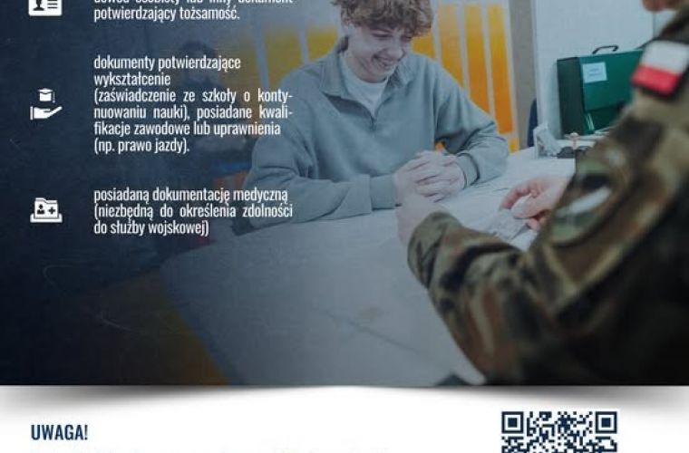 Link do artykułu - W Koninie za miesiąc startuje kwalifikacja wojskowa