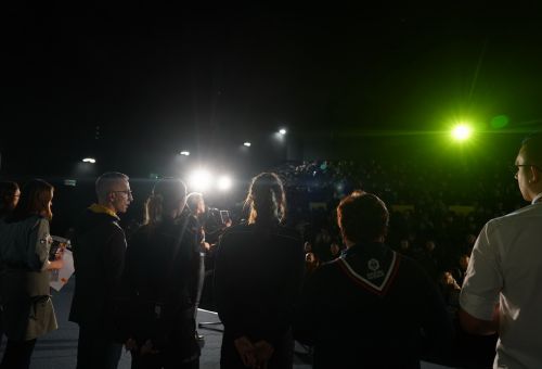 Odprawa wolontariuszy