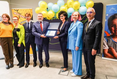 Wręczenie tytułu podczas sesji Rady Miasta Konina