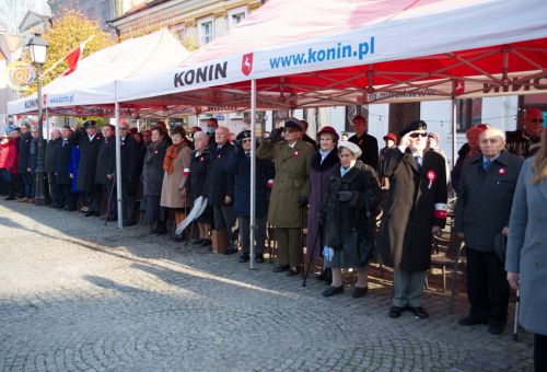 Konińskie obchody Narodowego Święta Niepodległości (fot. M. Sypniewski)