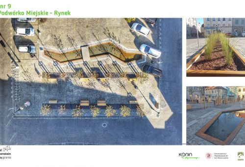 30.09.2024 Zakończono realizacje - Zielone Podwórko Miejskie - Rynek