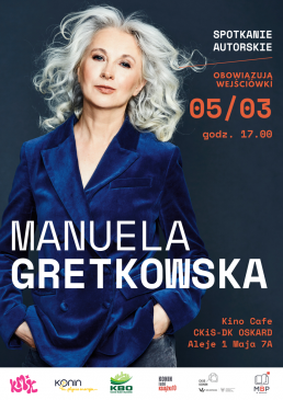 Spotkanie autorskie z Manuelą Gretkowską