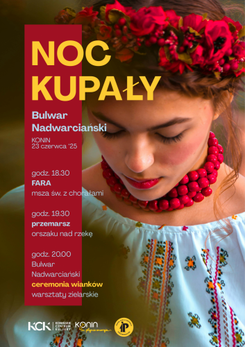 Plakat Noc Kupały nad Wartą