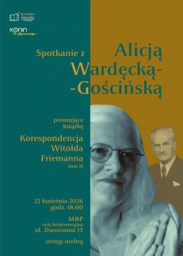 Spotkanie autorskie z Alicja Wardęcka-Gościńska