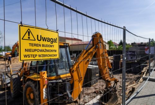 Wmurowanie kamienia węgielnego pod budowę nowego bloku MTBS