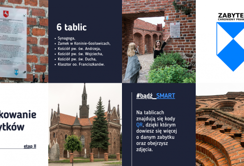 Znakowanie Konińskiego Szlaku Miejskiego
