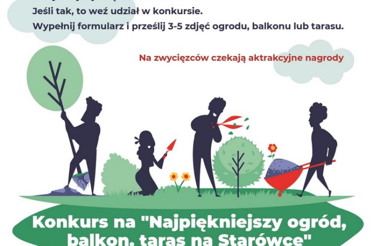 Link do artykułu - Przedłużenie terminu przesyłania zgłoszeń w konkursie na „Najładniejszy ogród, balkon lub taras na Starówce”