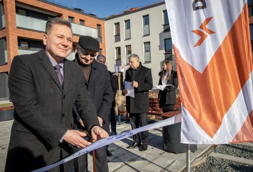 Otwarcie nowych mieszkań na Starówce (zdj. MTBS)