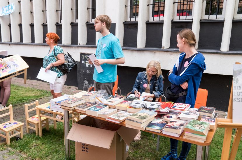 Link do artykułu - Wymienialnia Książek podobała się koninianom