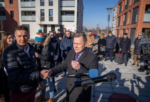 Otwarcie nowych mieszkań na Starówce (zdj. MTBS)