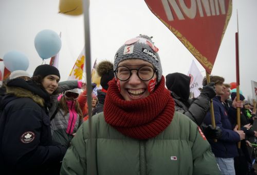 Happening na rondzie WOŚP