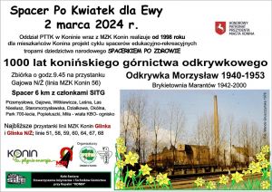 Spacerkiem po Zdrowie Po Kwiatek dla Ewy