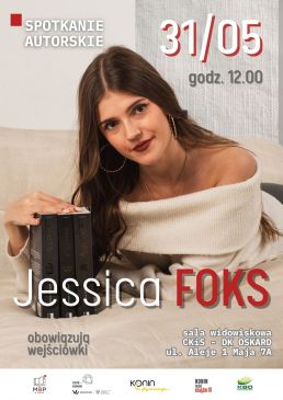 Konin lubi książki 10 - spotkanie z Jessicą Foks
