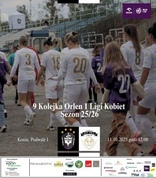 Mecz 9 kolejka Orlen 1 Ligi Kobiet Medyk Konin - KKP Unia Lublin
