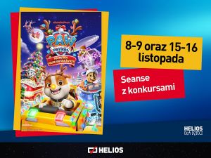Helios Konin - Psi patrol. Pieski ratują święta - seanse z konkursami