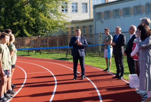 Otwarcie centrum sportowego (zdj. ZS im. M. Kopernika)