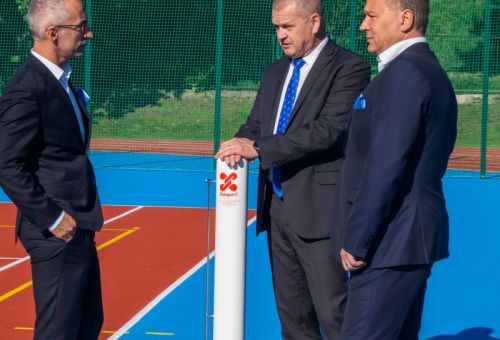 Otwarcie centrum sportowego (zdj. ZS im. M. Kopernika)