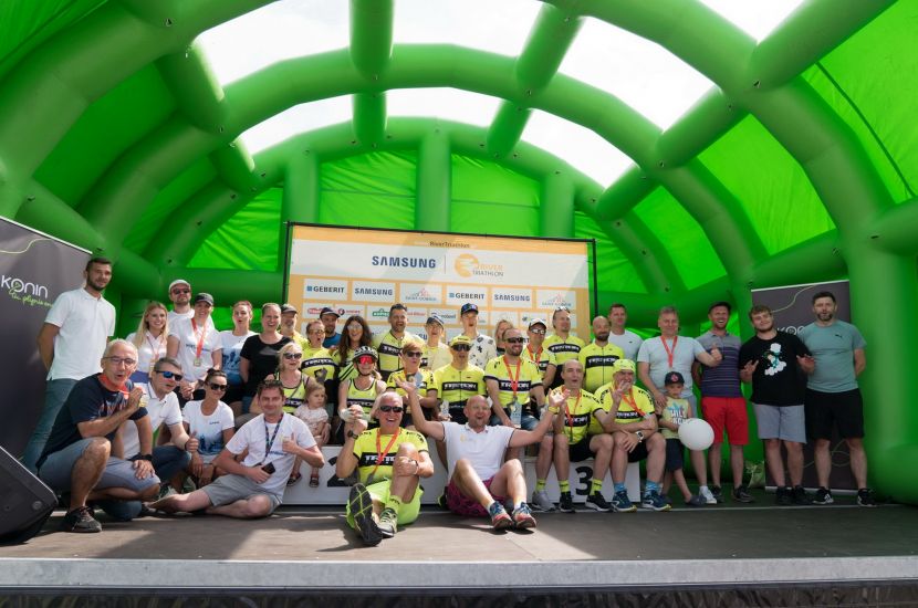 Link do artykułu - Samsung River Triathlon Series po raz drugi zagościł w Koninie
