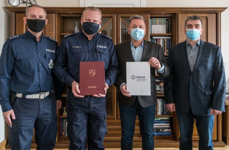 Link do artykułu - Podpisanie umowy w  zakresie współdziałania podczas zdarzeń drogowych oraz poprawy bezpieczeństwa ruchu drogowego