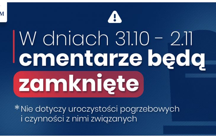 Rząd zamknął cmentarze. W Koninie komunikacja miejska wraca do dotychczasowego rozkładu jazdy!