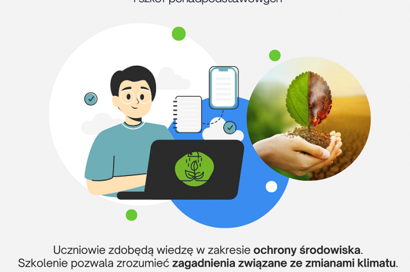 Link do artykułu - E-szkolenie dla uczniów pt. "Klimatyczne przebudzenie"