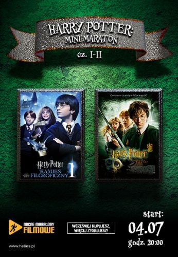 4 lipca - Harry Potter: Mini Maraton cz. 1-2