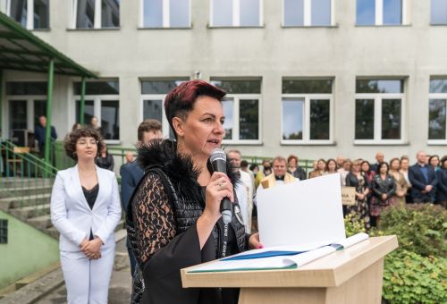 Nowy sztandar na 100-lecie