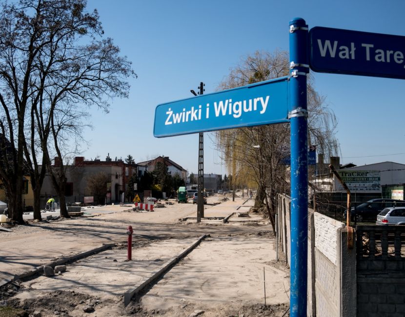 Link do artykułu - Leśna oraz Żwirki i Wigury zmieniają się