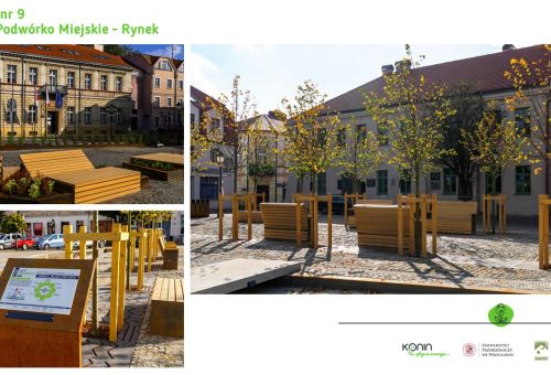 30.09.2024 Zakończono realizacje - Zielone Podwórko Miejskie - Rynek