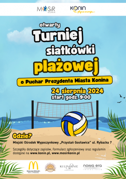turniej siatkówki plażowej