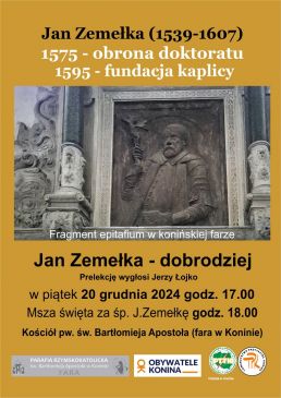 Jan Zemełka dobrodziej