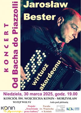 „Od Bacha do Piazzolli” – koncert wirtuoza akordeonu!