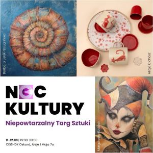 4. Niepowtarzalny Targ Sztuki. Przyjdź do Oskardu, poznaj znakomitych artystów i kup ich oryginalne prace!