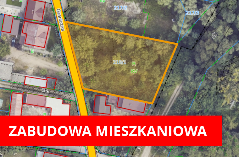 Obrazek poglądowy - działka 218/1 obręb Morzysław