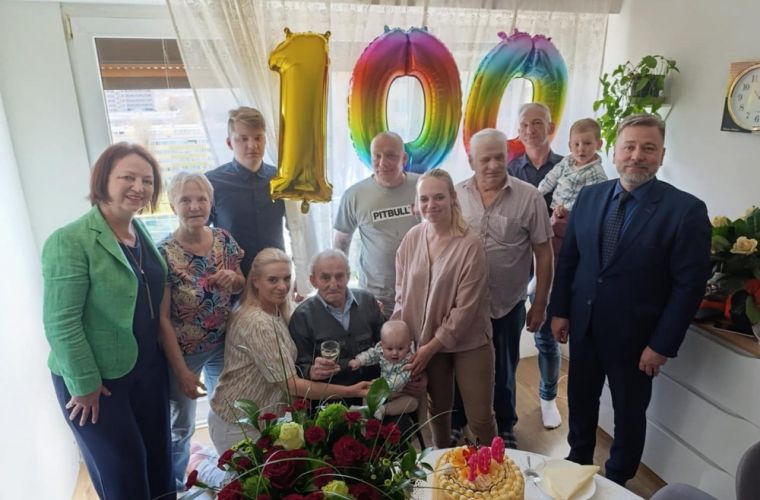 Link do artykułu - 100 lat ukończył pan Stefan Woźniak z Konina