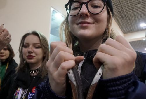 Happening na rondzie WOŚP