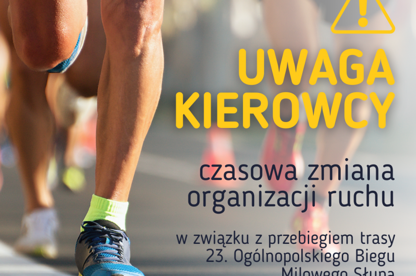 Link do artykułu - Bieg Milowego Słupa - organizacja ruchu 25 i 26 czerwca