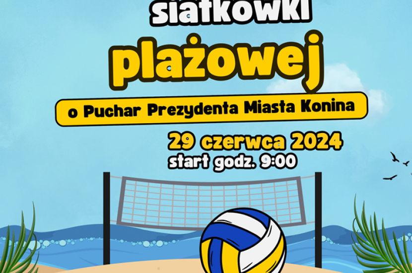 Link do artykułu - Zapraszamy 29 czerwca na otwarty turniej siatkówki plażowej par mieszanych